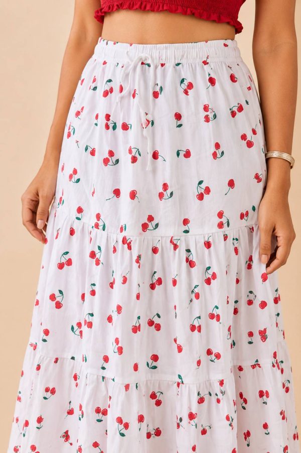 monirul Printed Women A-line Multicolor Skirt