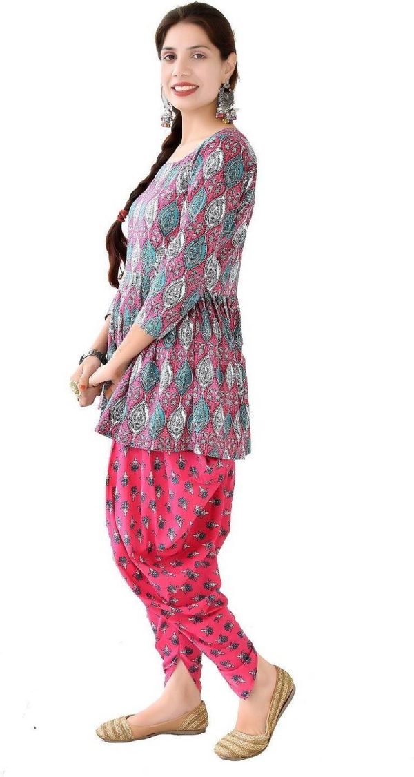 MUNDOTIYA MANUFACTURERS Women Kurta Dhoti Pant Set