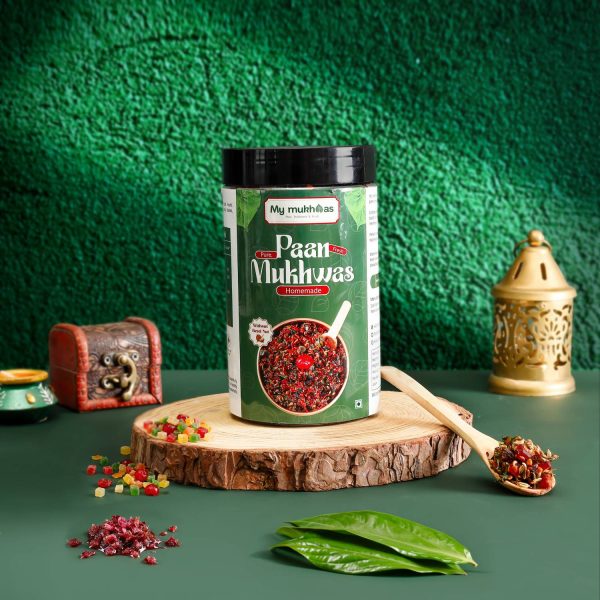 mymukhwas Meetha Paan Mukhwas 400g - Mouth Freshener, Without Supari, No Preservatives Meetha Pann Mouth Freshener