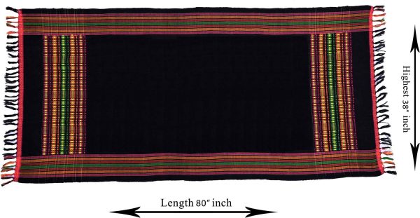 Navya Handicraft Cotton Self Design, Embroidered Women, Men Shawl