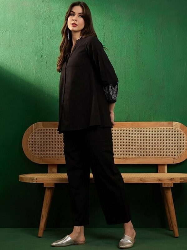NoorDarbar Shirt Pant Co-ords Set