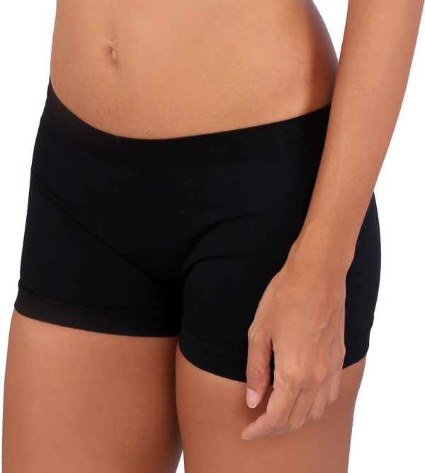 NOVEL Trouser Short Solid Women Boxer