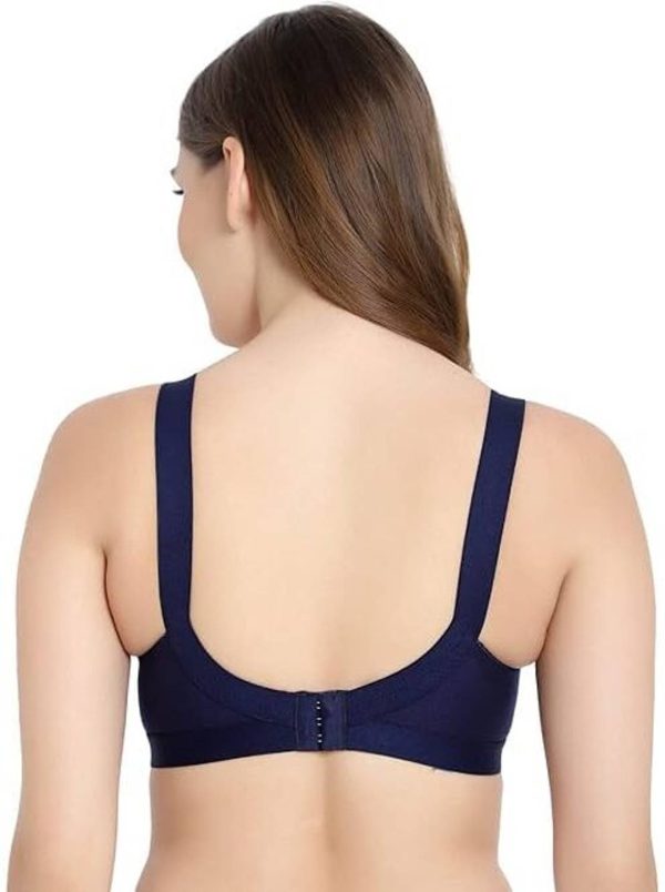 Nyuli C-Cup Heavy Bust Seamless Minimizer Full Coverage Everyday Bra Combo Pack of 3 Women Full Coverage Non Padded Bra