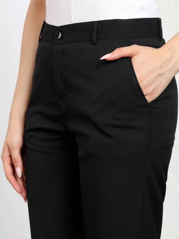 Paavki Women's Formal Pant Suit | Classic Blazer and Trouser Set | Business Pant Suit Solid Women Suit