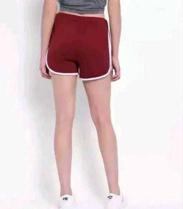 Panda Bear Solid Women Multicolor Hotpants