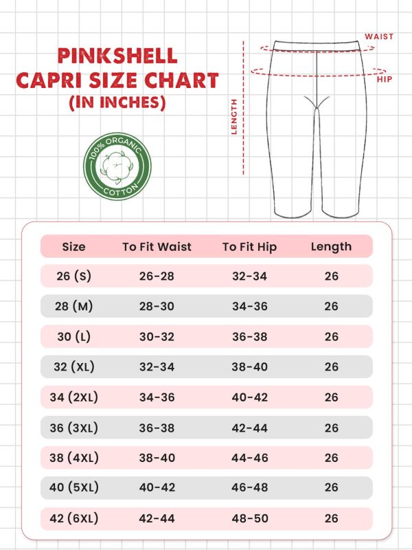 pinkshell Women Black Capri