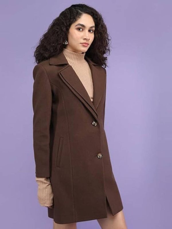 PLAGG Wool Solid Coat