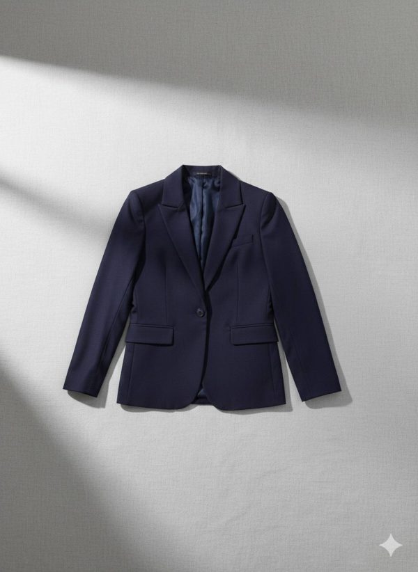 PP TRENDS Solid Single Breasted Formal Women Blazer