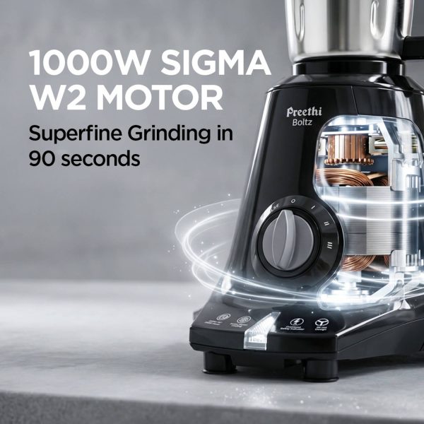 Preethi Boltz 1000 W Mixer Grinder