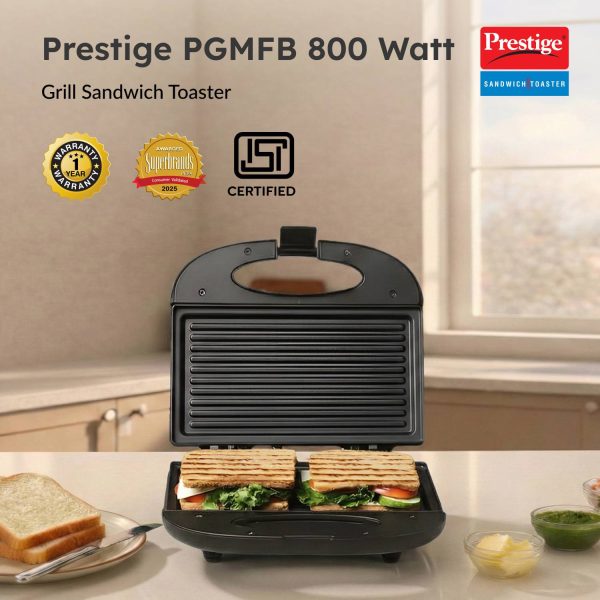Prestige by Prestige PGMFB Grill Sandwich Maker