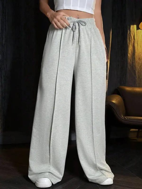 Priyansh Enterprises Solid Women Grey Track Pants