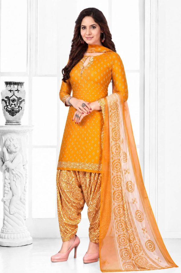 Priyashi Crepe Printed Salwar Suit Material
