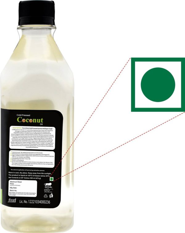 Pure N Desi Naturally Filtered Virgin Cold Pressed Coconut/Copra Oil (Pure Lakda Ghani/Kolhu/Wood Pressed) Coconut Oil