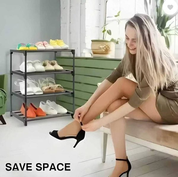 RKE 4 layer Rack Plastic Shoe Stand