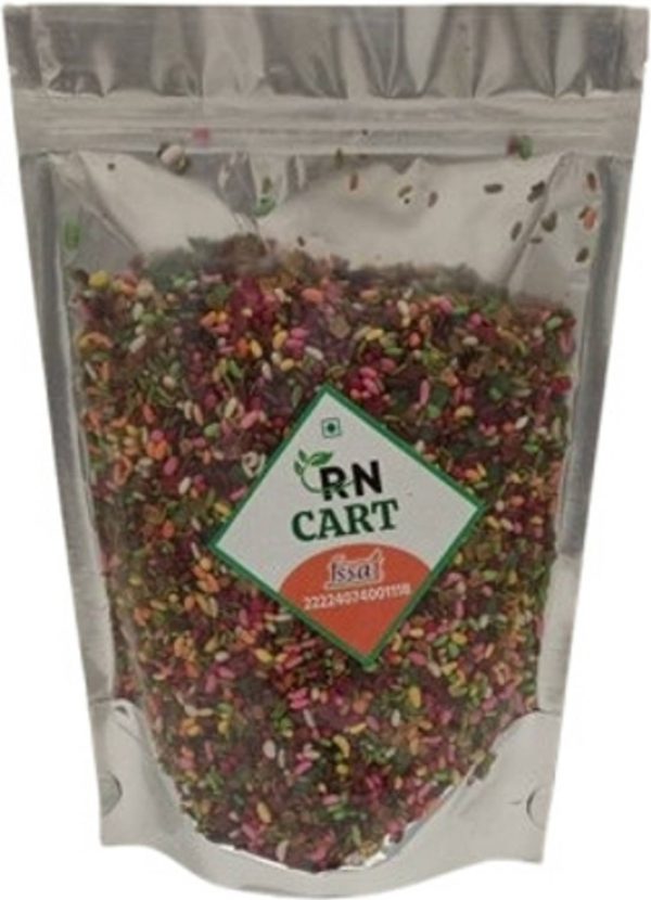 RN CART Bambaiya Mukhwas | Bambaiya Saunf Mixture | Sugar Coated Colored Fennel Seeds Sweet Mouth Freshener