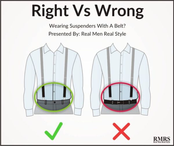 RR Design Y- Back Suspenders for Women