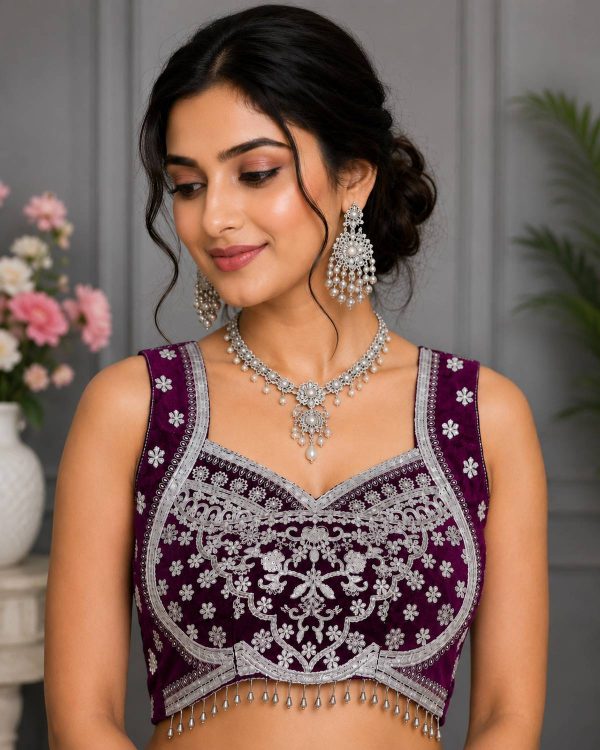 Ruhi Embroidered Stitched Lehenga Choli