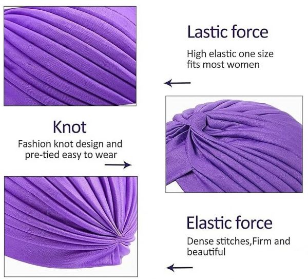 Run India Solid Head Wraps