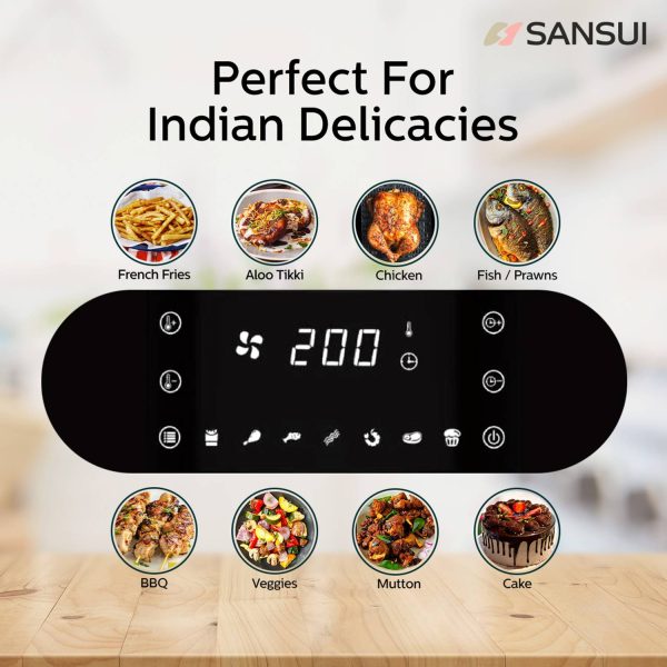 Sansui CRISP FRY Air Fryer