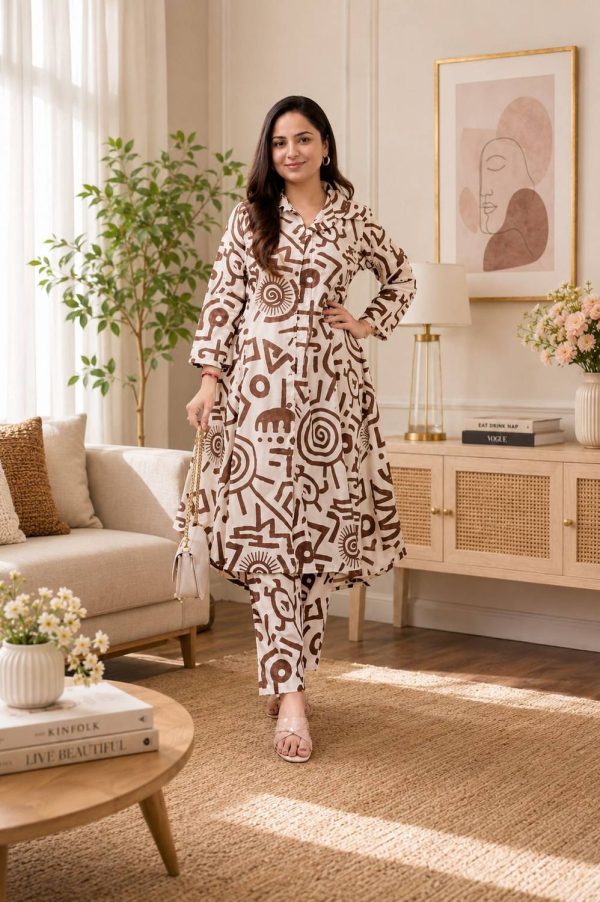 SARSINYA FEBTEX Shirt Pant Co-ords Set