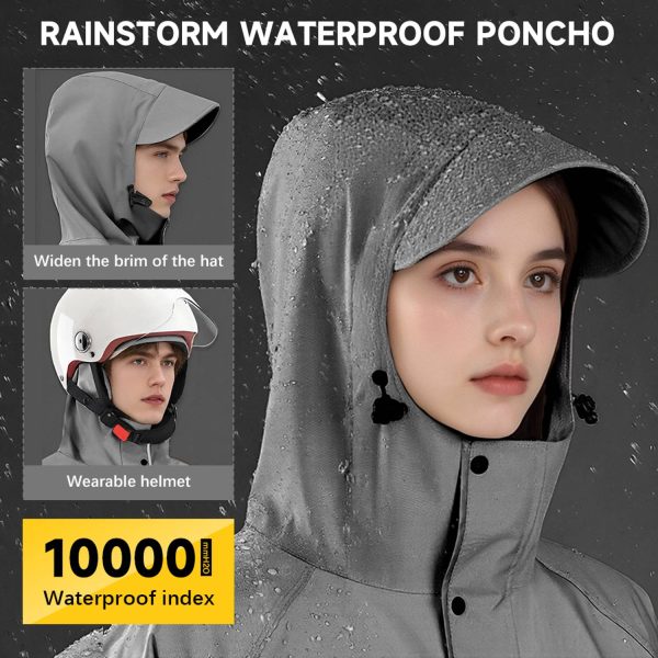 SERPLEX Solid Women Raincoat