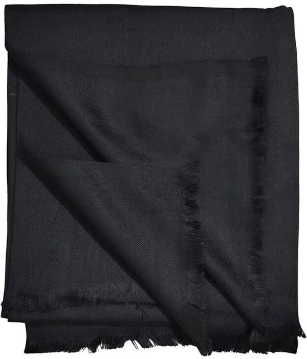 SHINE COLLECTION Wool Solid Men, Women Shawl
