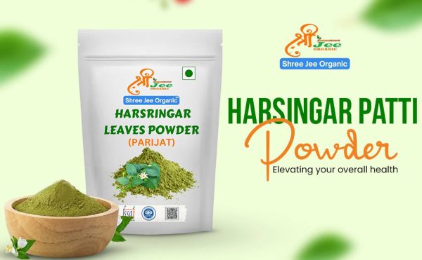 shree jee organic Harsingar Patti Powder (200 GM), Parijat Leaves powder 200 g