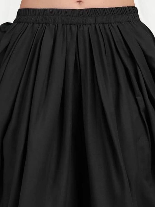 SK Creation Women's Solid Rayon DhotI/Patiala Pants Stylish & Comfortable for Every Occasion Solid Women Dhoti