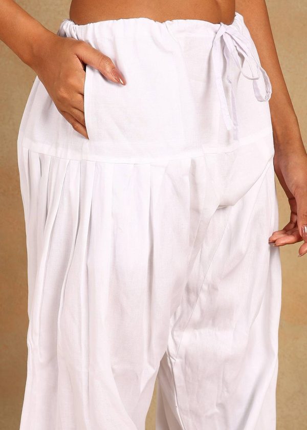 Skandas Trendz Indi Cotton Solid Patiala