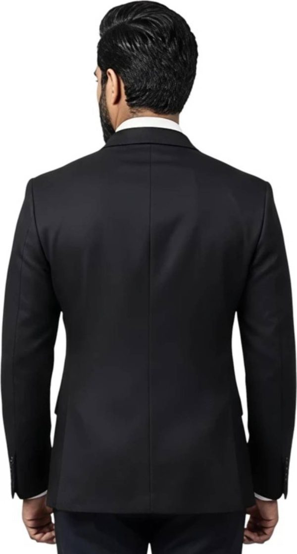 SOFTINO Solid Double Breasted Party, Festive & Wedding, Formal Men Blazer