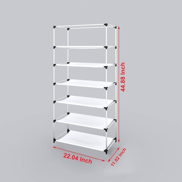SoraChi A6 Black Plastic Shoe Stand