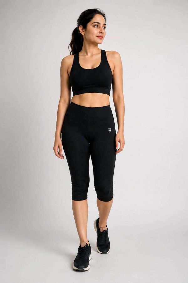 Street Bugs StreetBugs Classic Caprishorts Women Black Capri