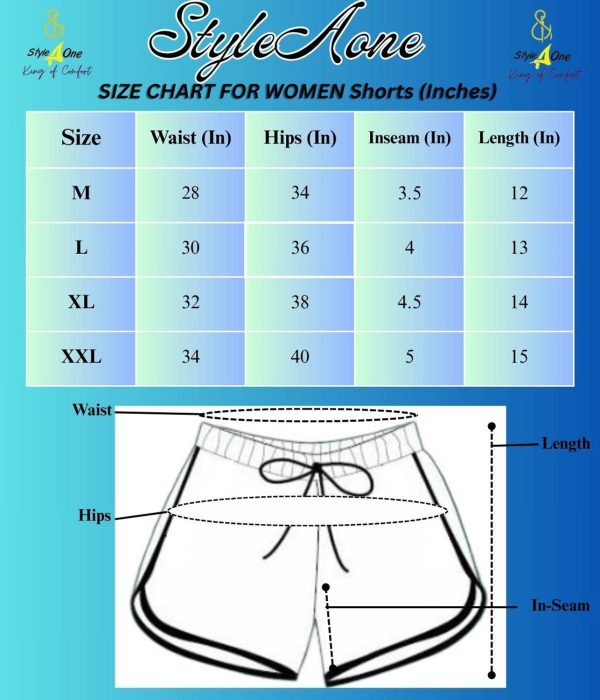 StyleAone Self Design Women Dark Blue, Grey Hotpants