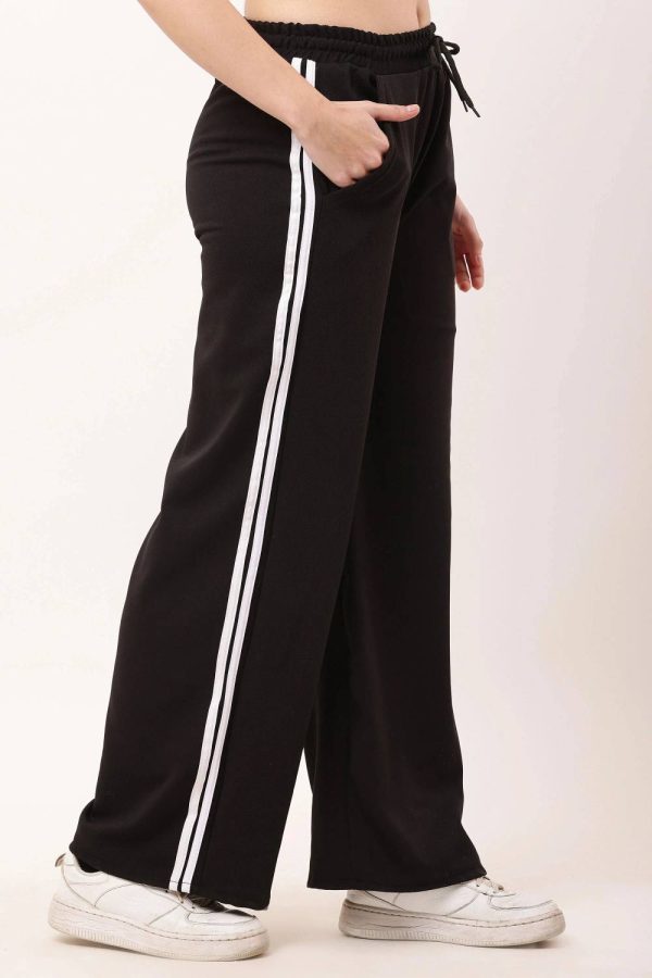 STYLERAGS Striped Women Pink, Black Track Pants