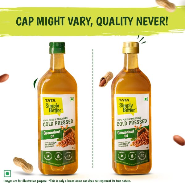 Tata Simply Better Cold Pressed Groundnut Oil