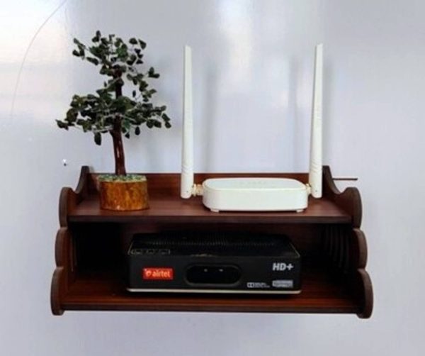 Teakwood stb03 Engineered Wood Display Unit