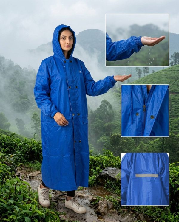 The Dry Cape Solid Women Raincoat