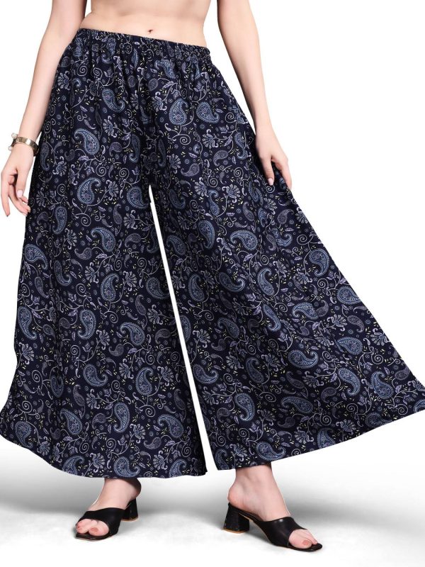 Thumba Loose Fit Women Black Trousers