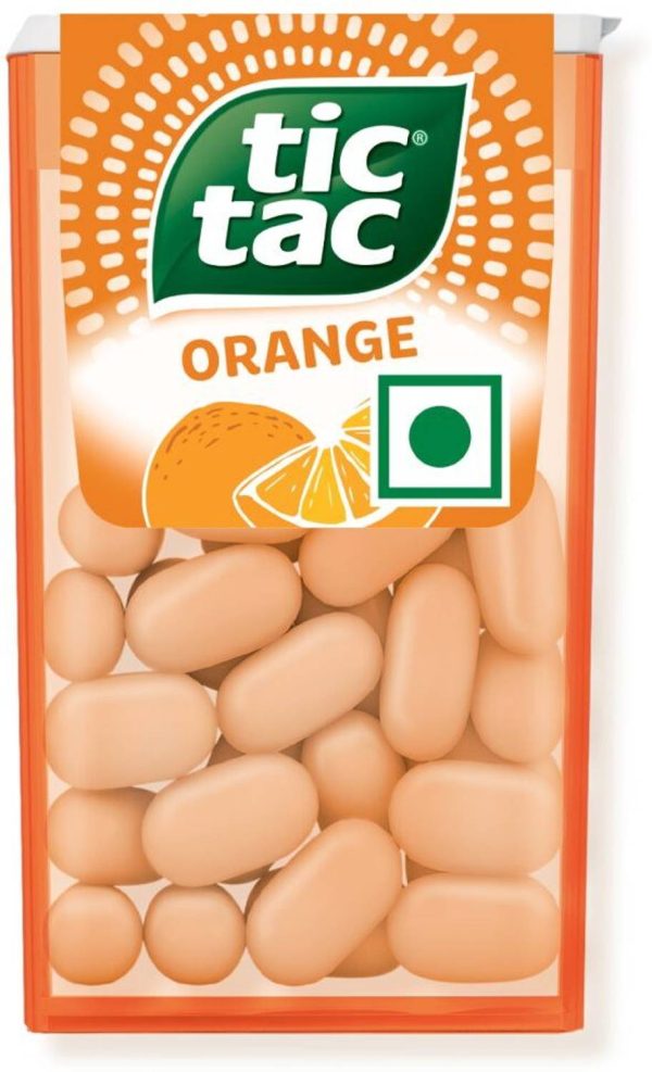 tic tac Orange Orange Mouth Freshener