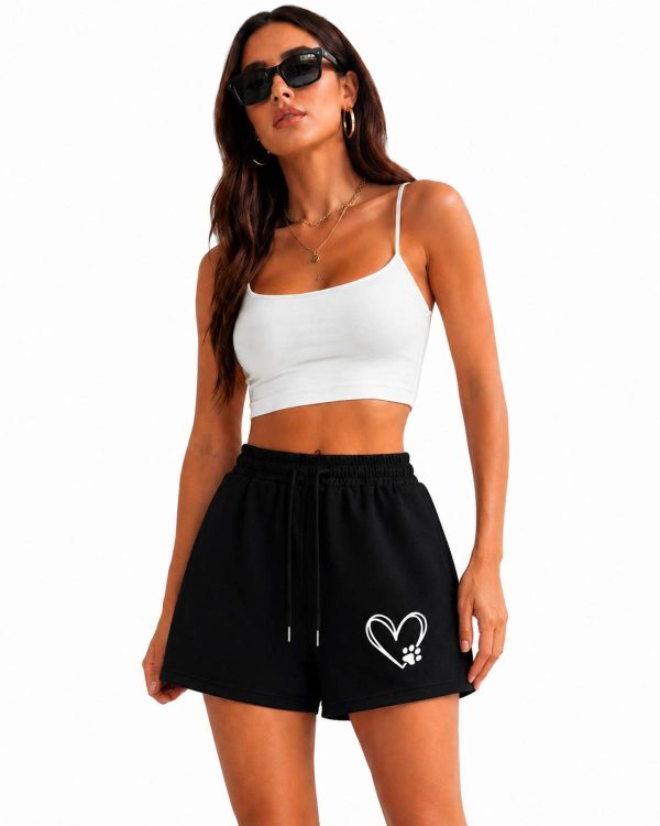 TOPUP Printed Women Multicolor Casual Shorts, Gym Shorts