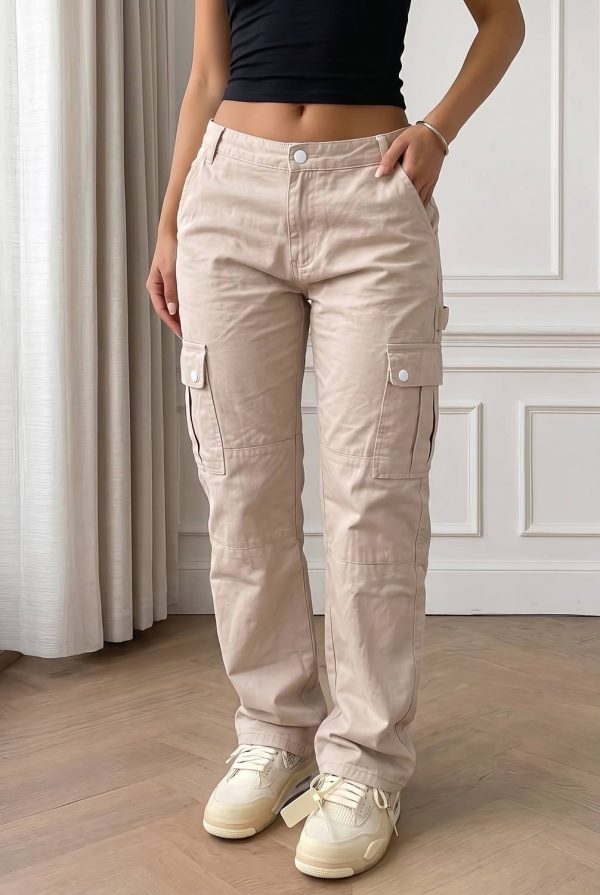 TRUE FADES Women Cargos