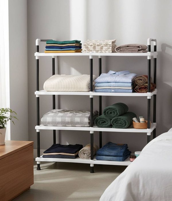 URBAN CHOICE Multipurpose Storage Rack Series PP Collapsible Wardrobe