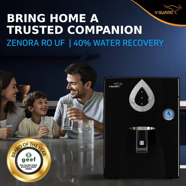 V-Guard Zenora RO UF 7 L RO + UF + Minerals Water Purifier | 1 Year True Unconditional Warranty, 2 Free Service Visit with 2 Pre-Filter Replacement...