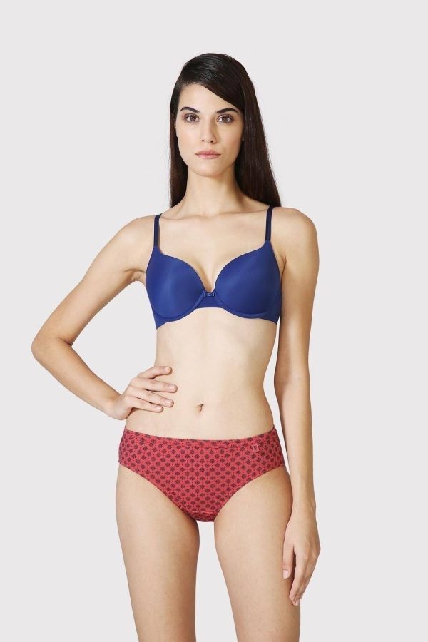 VAN HEUSEN Antibacterial And No Marks Waistband Women Bikini Multicolor Panty