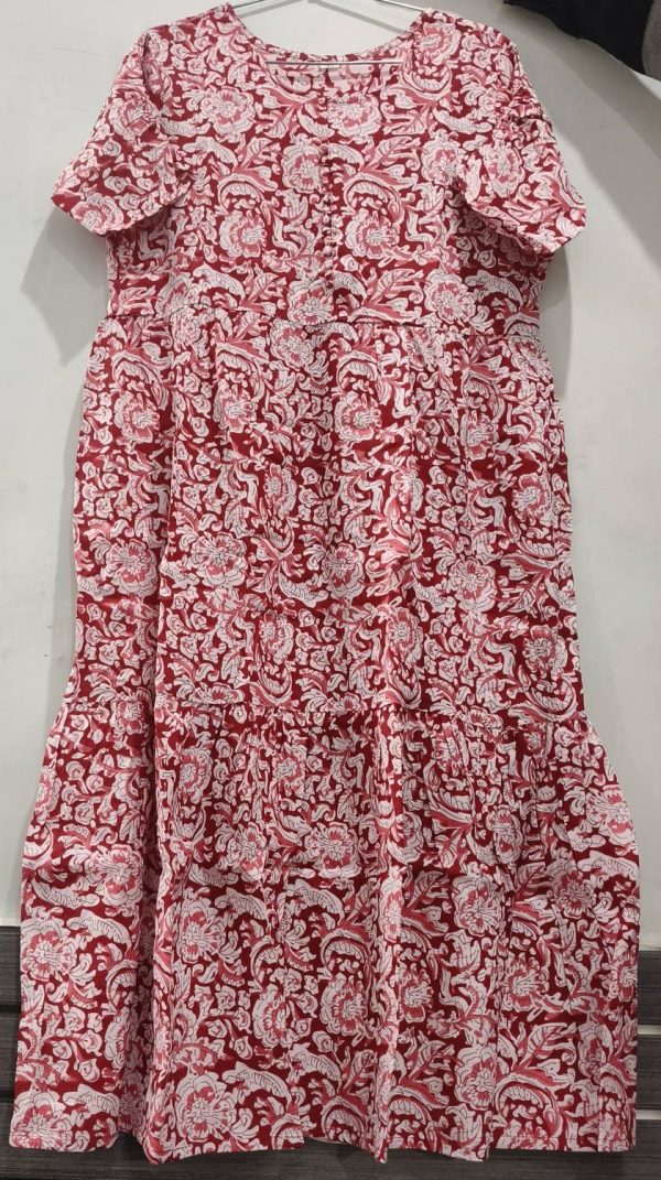 Varada Industry Women Printed Flared Kurta