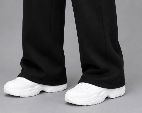 VisorUp Solid Women Black Track Pants