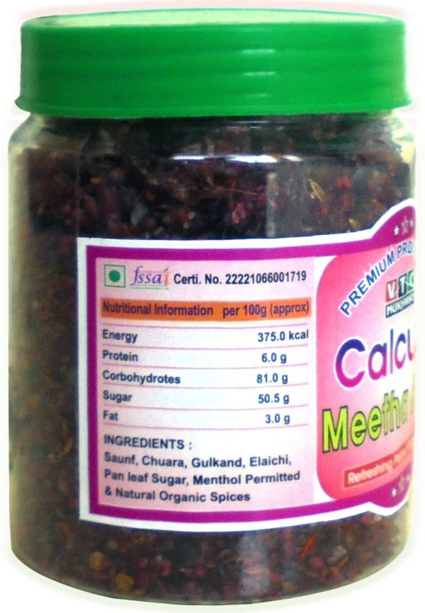 VTC Calcutta Meetha Paan Mouth Freshener (400 g) Natural Paan Mouth Freshener
