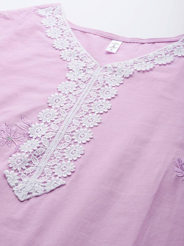 Yuris Women Kurta Palazzo Set