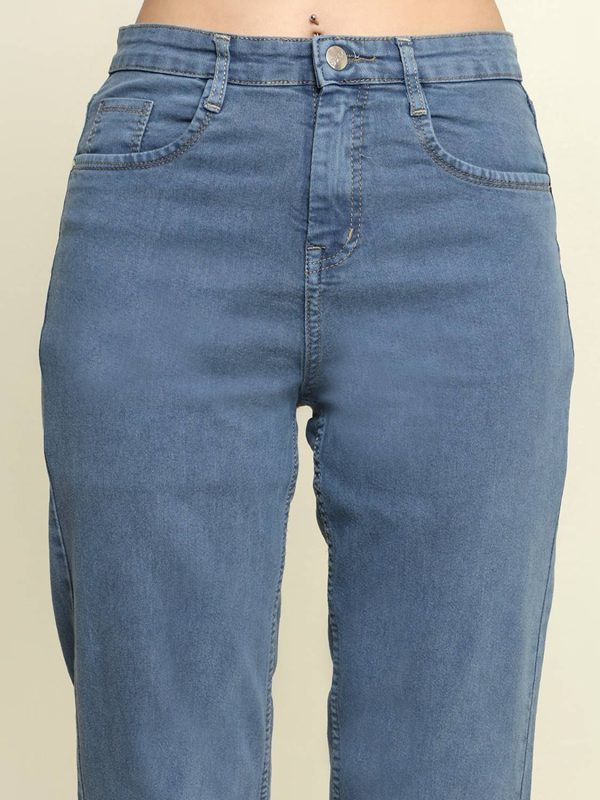 zayla Loose Fit Women Blue Jeans