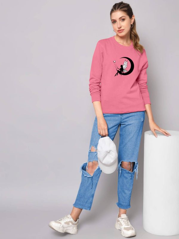 ZentWorld Full Sleeve Printed Women Sweatshirt